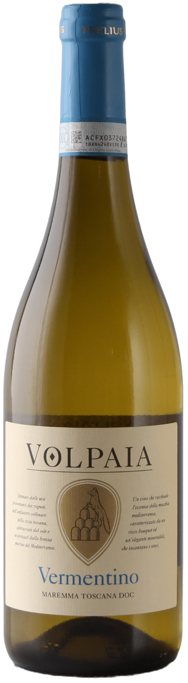 Volpaia Vermentino 2024 Bio DOC