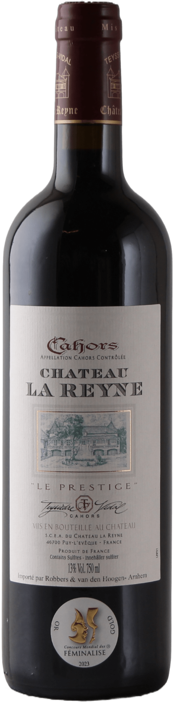 Chat. La Reyne Le Prestige 2021, Cahors AOP